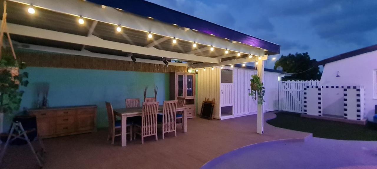 Family Villa With Big Pool And Absolute Privacy Willemstad Buitenkant foto