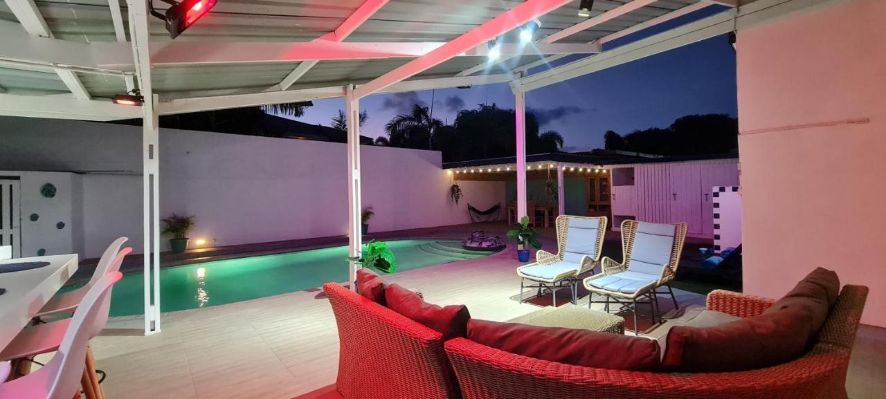 Family Villa With Big Pool And Absolute Privacy Willemstad Buitenkant foto